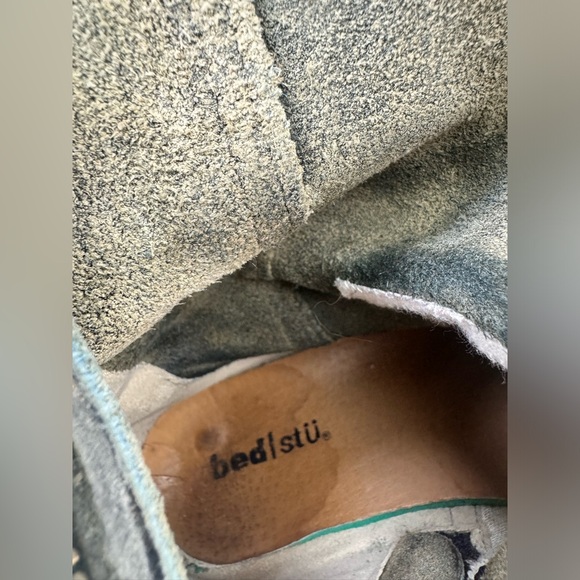 Bed|Stu Distressed Leather Boots - Picture 3 of 8